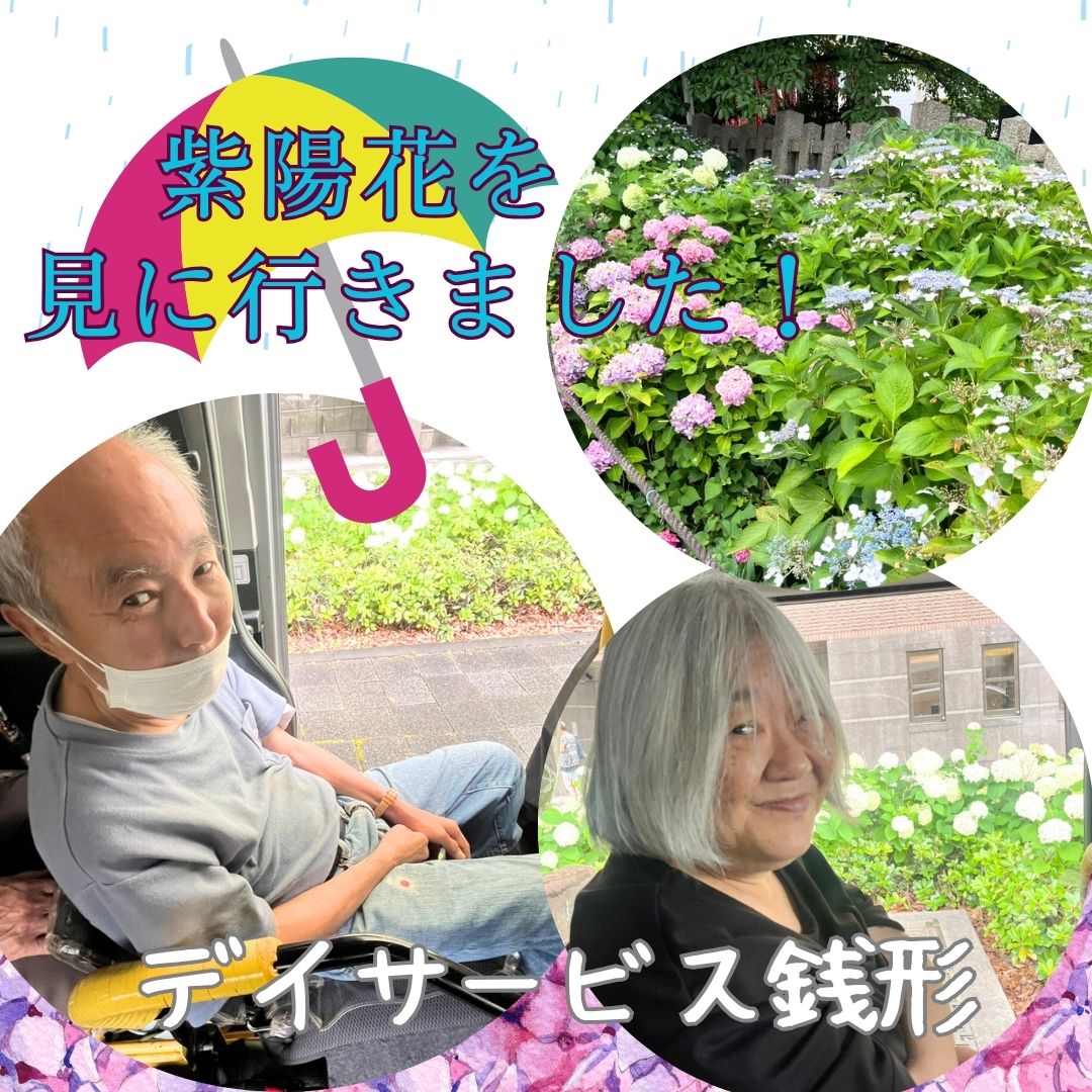 紫陽花を見にドライブへ★デイサービス銭形