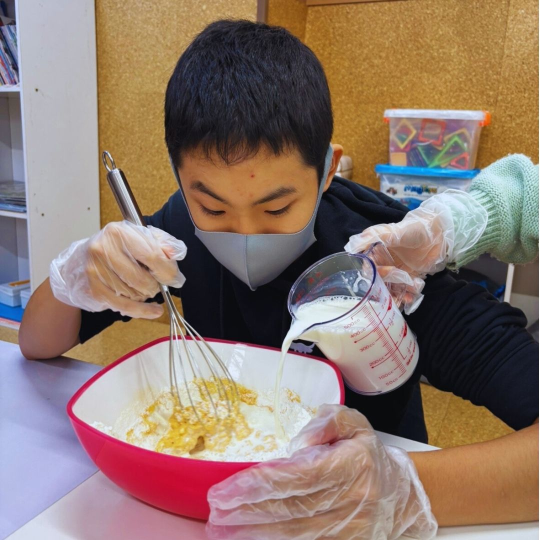 2025年おやつクッキングクレープ②