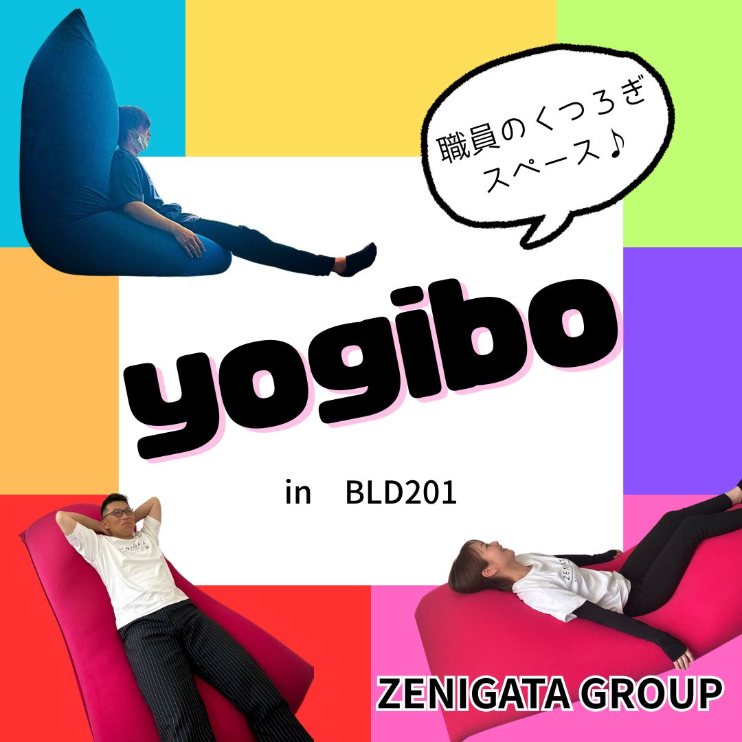 🛋️【BLD銭形201号室にYogibo登場！】🛋️