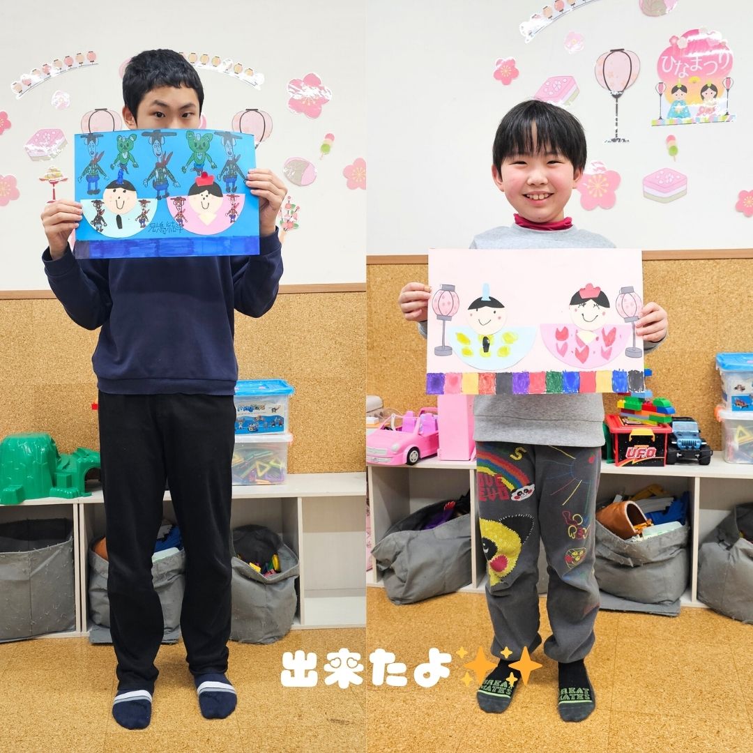 こまち　ひな祭り製作 2